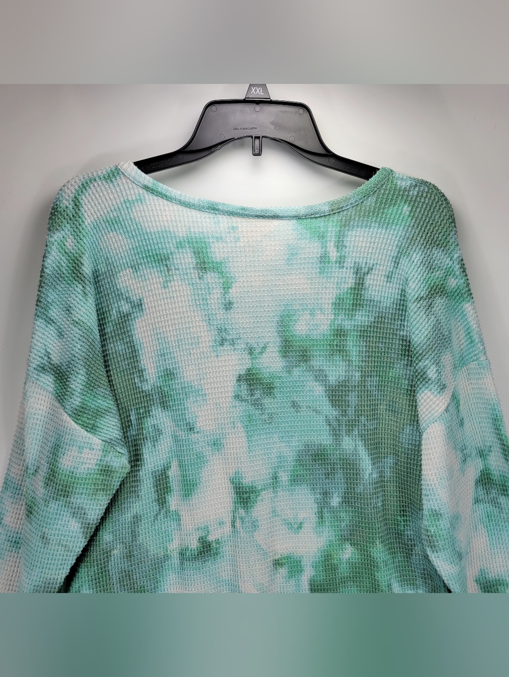 Style & Co Long Sleeve Tie Dye Shirt Women XL Comfy Dainty Boho Quiet Luxury - Picture 9 of 9